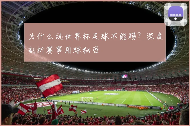 为什么说世界杯足球不能踢？深度剖析赛事用球秘密